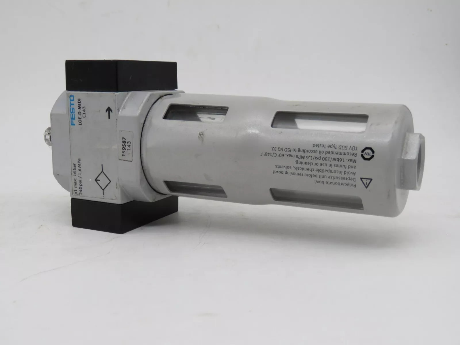 Festo LOE-D-MIDI AirLine Lubricator 0-16 BAR