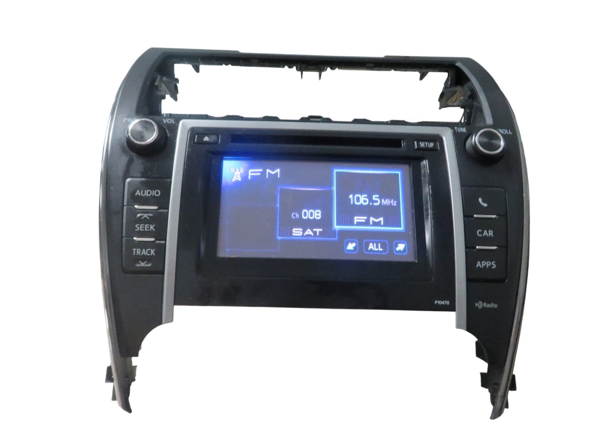 2013 TOYOTA CAMRY  P10470 CD Player Radio Receiver  86140-06021