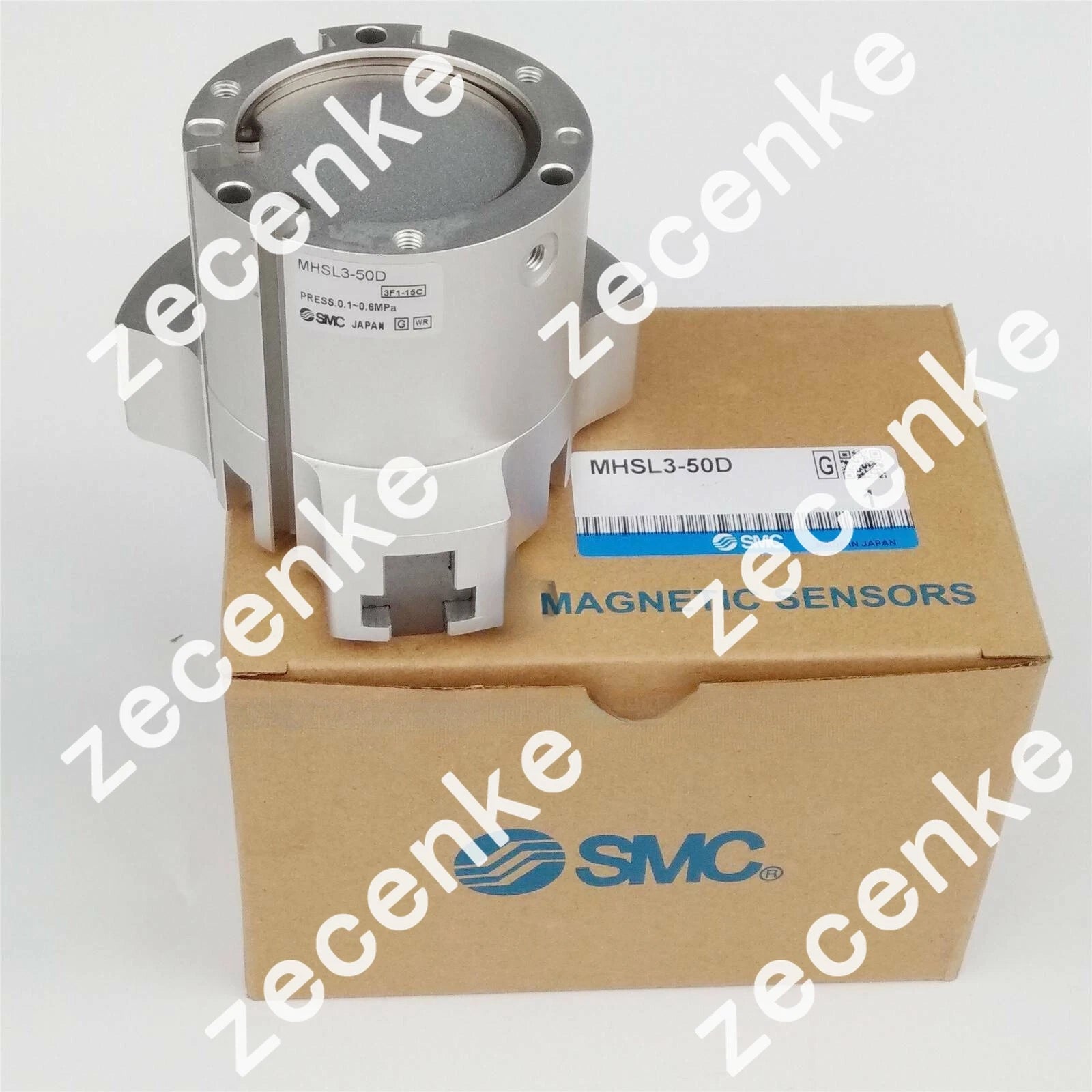 SMC MHSL3-50D Pneumatic Finger MHSL350D Expedited Shipping