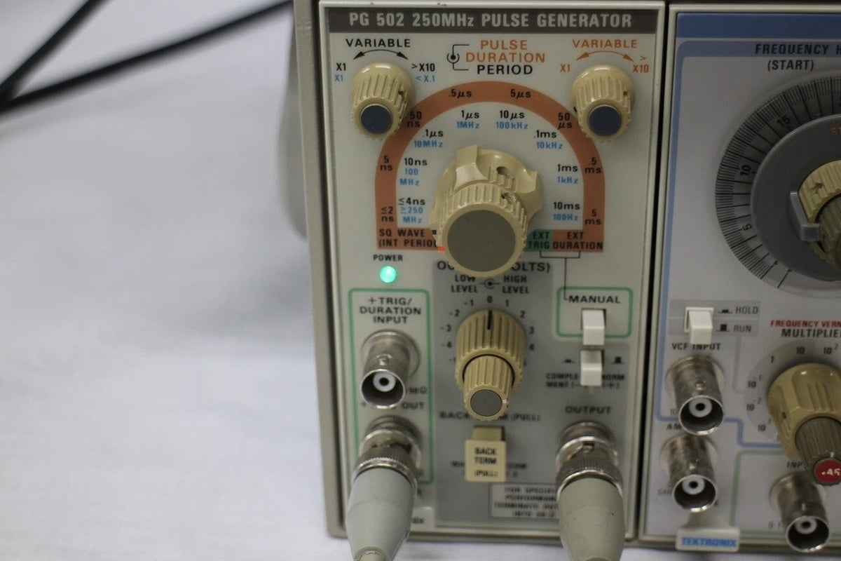 Tektronix PG502 10Hz-250MHz Pulse Generator