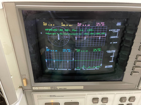 HP Agilent 8510C Vector Network Analyzer System 45MHz - 50GHz , w/HP83650B (CRT) - XG eqpt
