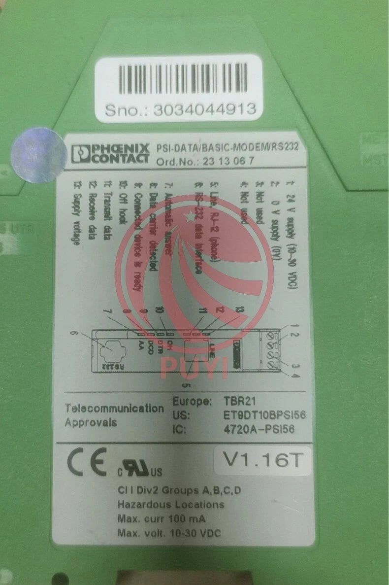 New PHOENIX 2708193 FL MC 10/100BASE-T/FO 660 Relay