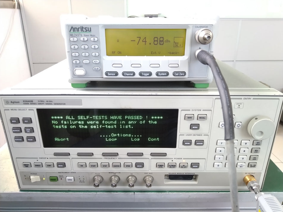 Agilent 83640B 10MHz-40GHz Synthesized Sweep Signal Generator _ 1338 - XG eqpt
