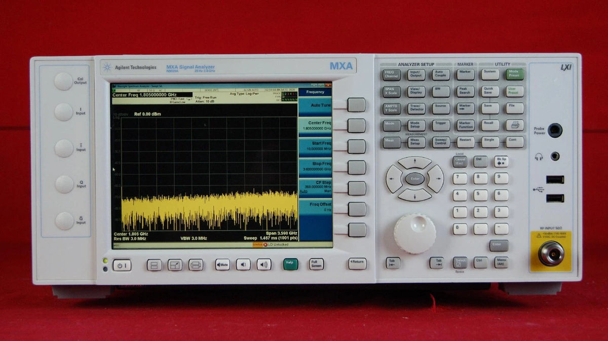 HP Agilent Keysight N9020A-503 MY49100738 MXA Signal Analyzer OPTIONS