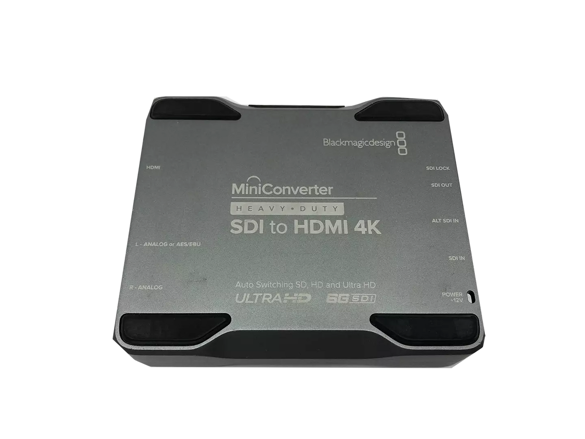 Blackmagic Design Mini Converter Heavy Duty - SDI to HDMI 4K