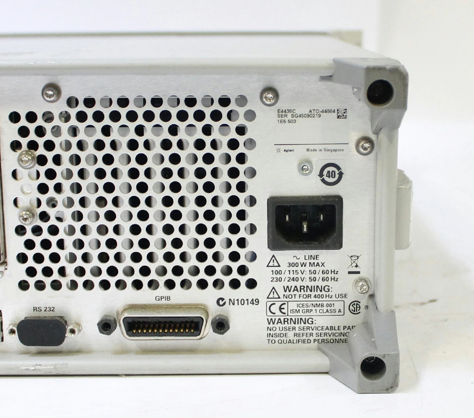 Agilent E4438C 3GHz ESG Vector Signal Generator Options 1E5 503