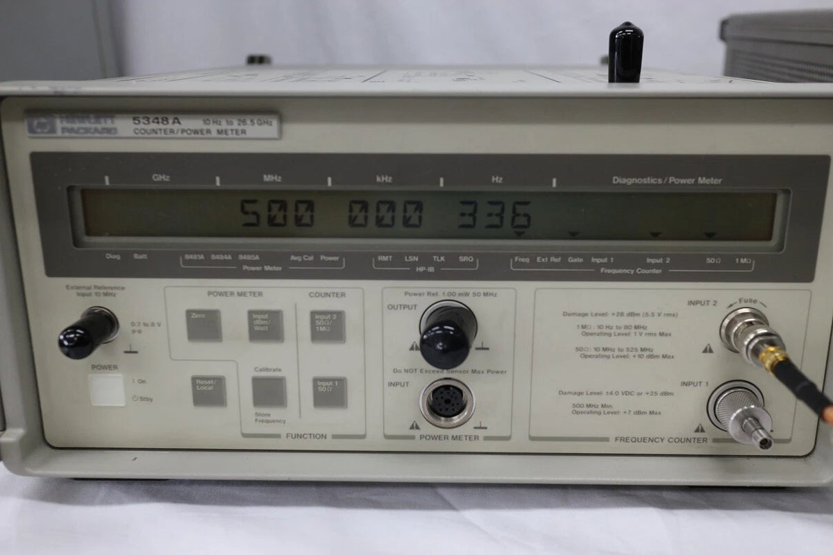 HP 5348A /011 26.5GHz Frequency counter Power Meter