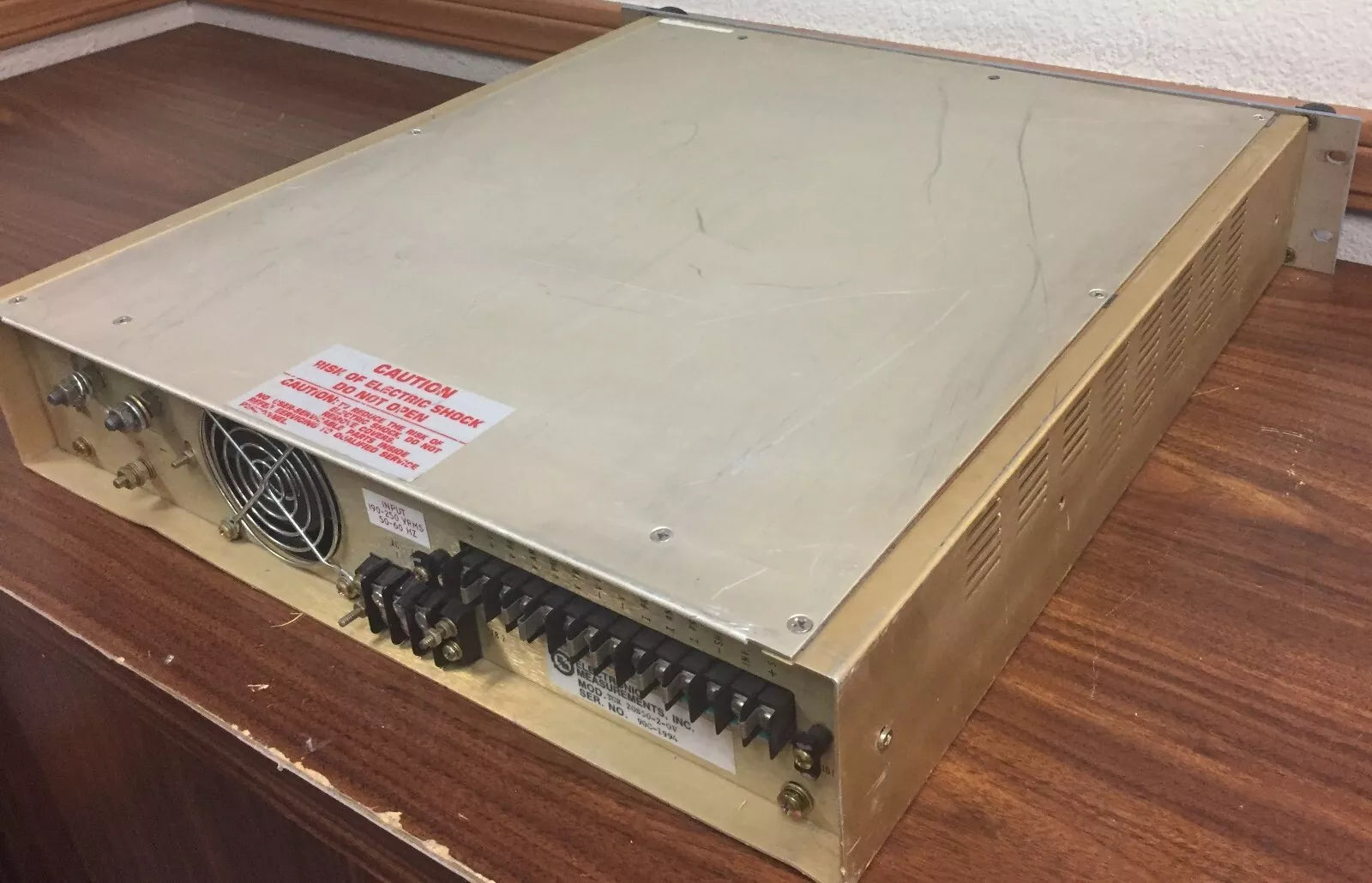 Electronic Measurements TCR 20S50-2-0V Variable TRC DC Power Supply