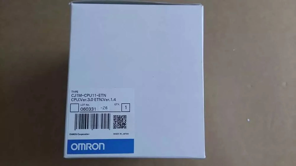 Sealed New CJ1M-CPU11-ETN PLC Module CPU Unit Fast Ship