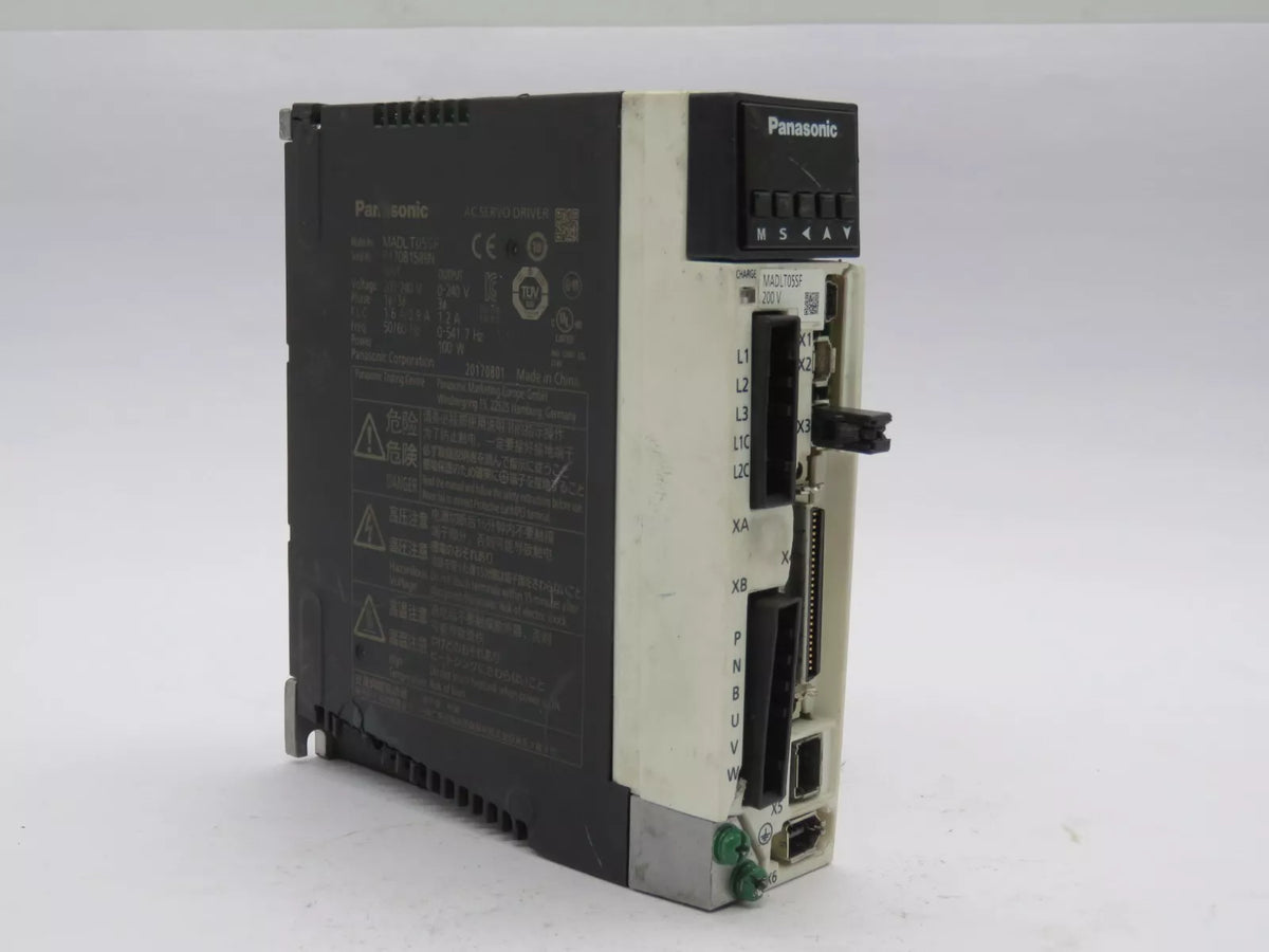 Panasonic MADLT05SF Servo Drive 50W-22KW Single Phase 200V