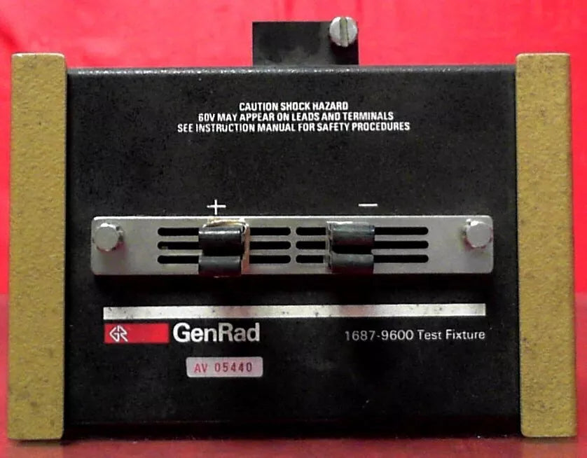 Gen Rad 1687-9600 AV05440 Test Fixture