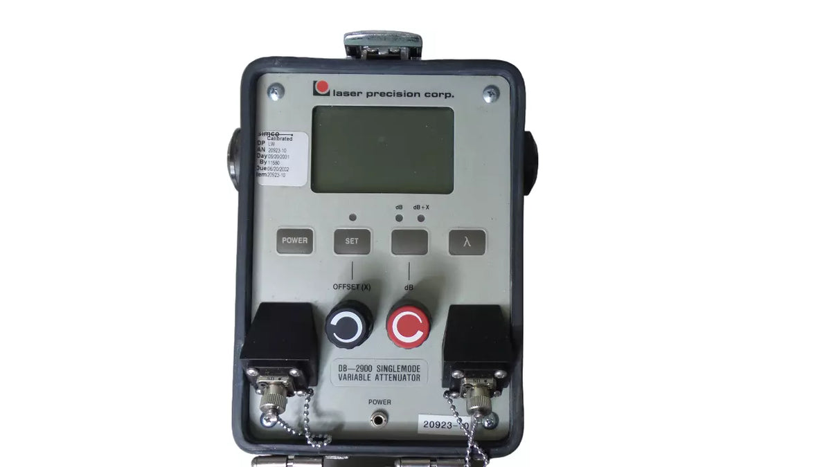 Laser Precision DB-2900 Singlemode Variable Attenuator