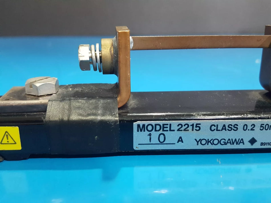 Yokogawa Model 2215: Class 0.2 50mV 10A (0104)