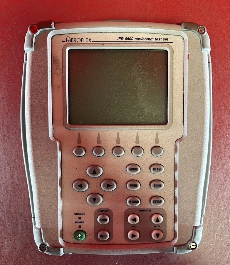 Aeroflex IFR 4000 Nav/Comm Flightline Test Set MOD 7 SN 103001261