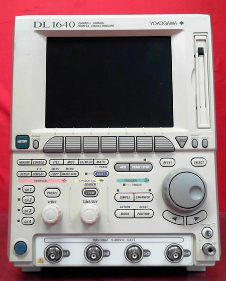 Yokogawa DL1640 AT429167739 Digital Oscilloscope, 4 Channel, 200MHz Bandwidth
