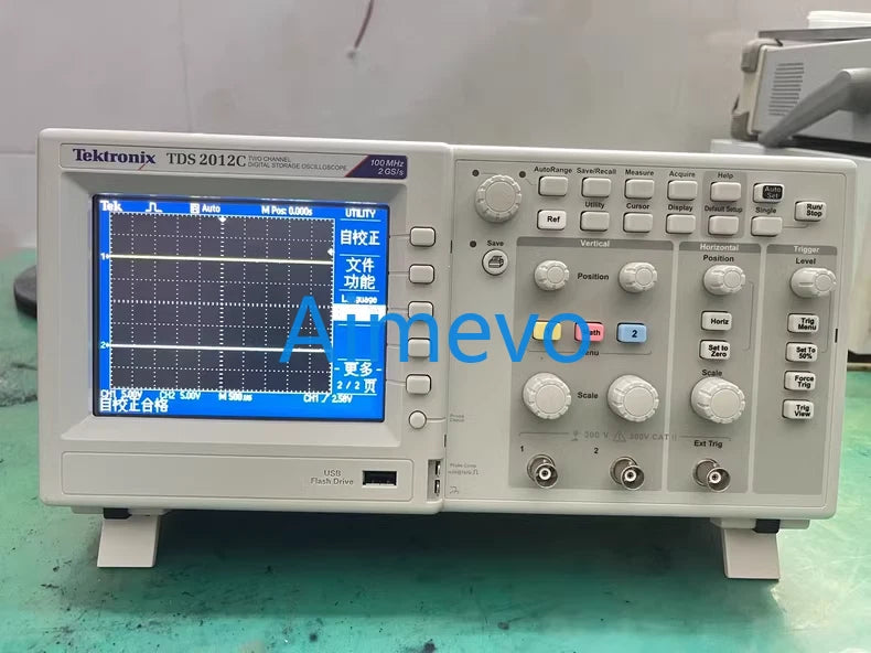 Tektronix TDS2012C 100MHz 2Ch Oscilloscope Used