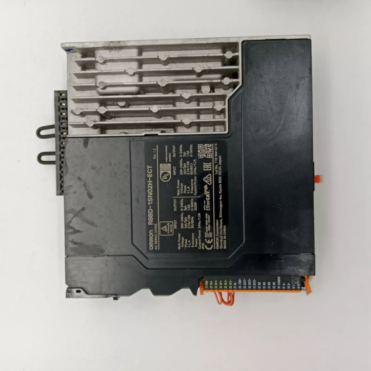 Omron R88D-1SN02H-ECT AC Servo Drive R88D-1SN Series EtherCAT