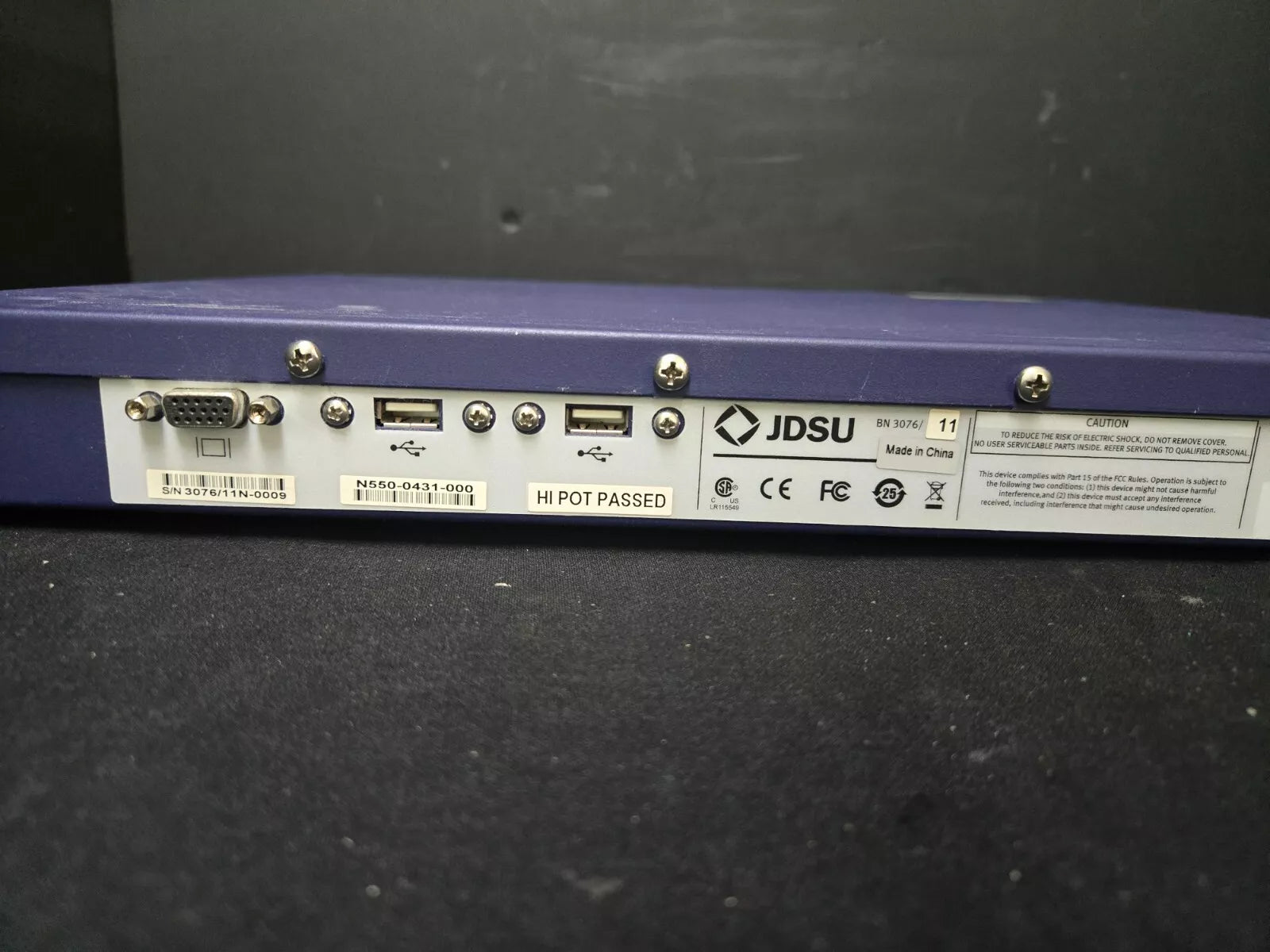 Viavi Solutions/JDSU ONT-601 MTM Multiport Test Module (0009)
