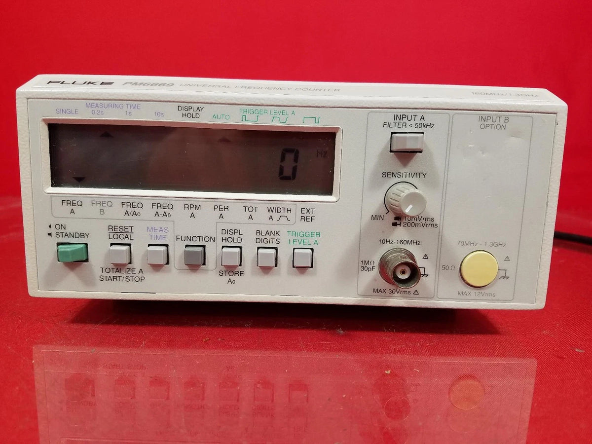 Fluke PM6669 Universal Frequency Counter (POWERED ON) SM754874