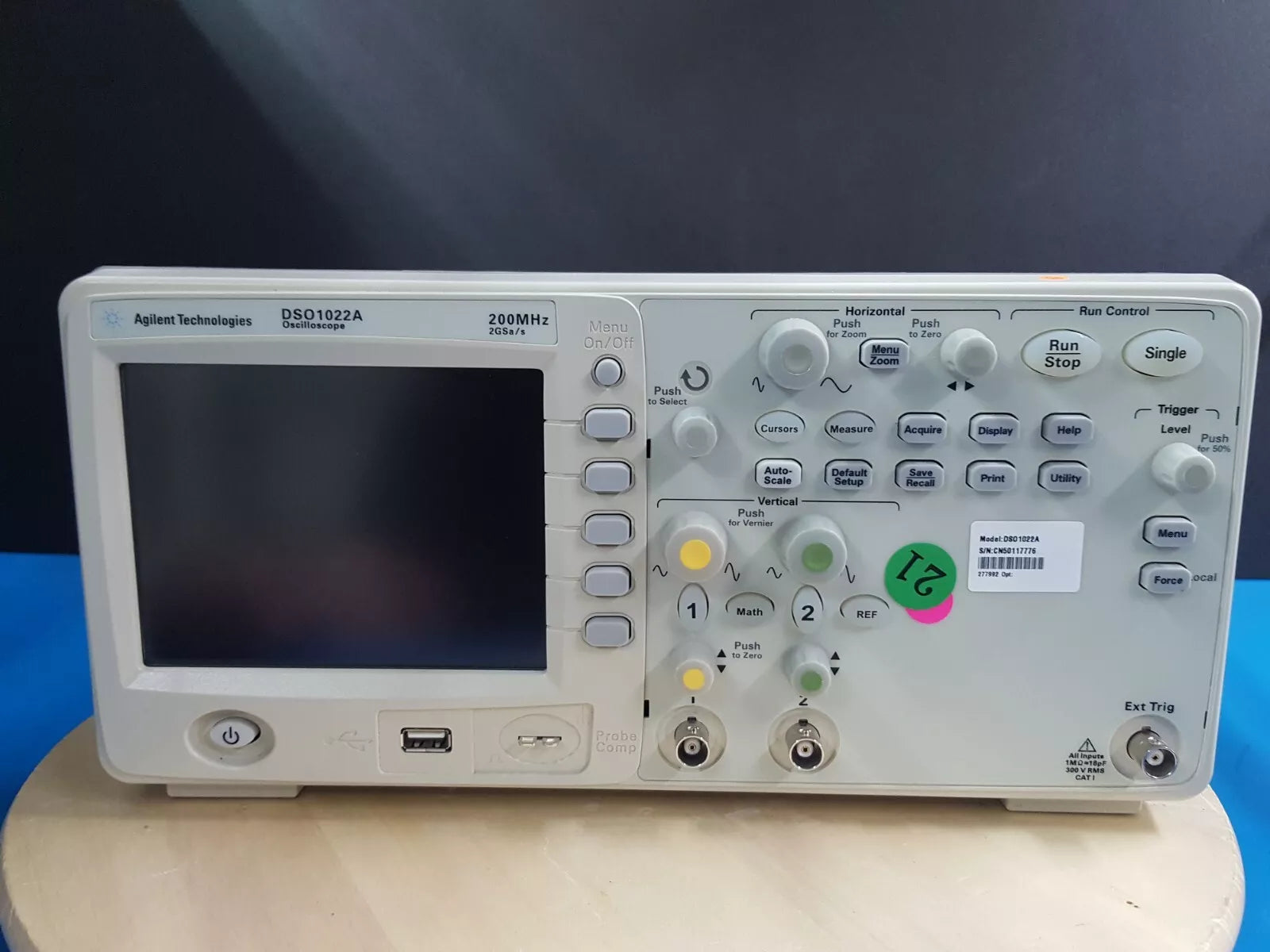Agilent DSO1022A: 200MHz 2 Channel 2GSa/s Oscilloscope