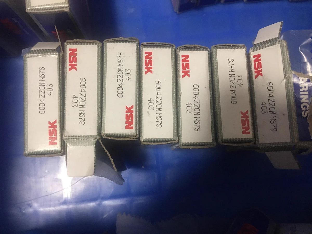 7pcs x NSK 6004ZZCM High-Precision Ball Bearings Set
