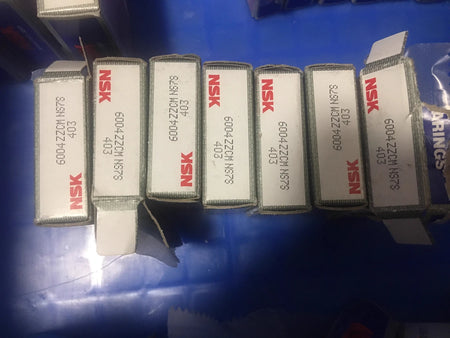 7pcs x NSK 6004ZZCM High-Precision Ball Bearings Set