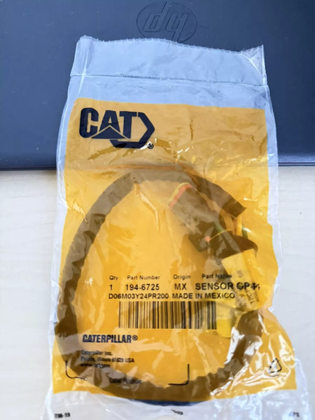 CAT 194-6725 1135KPA Steel Pressure Sensor - Genuine OEM