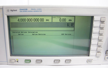 Agilent / HP E4422B 250 kHz - 4 GHz ESG Analog RF Signal Generator