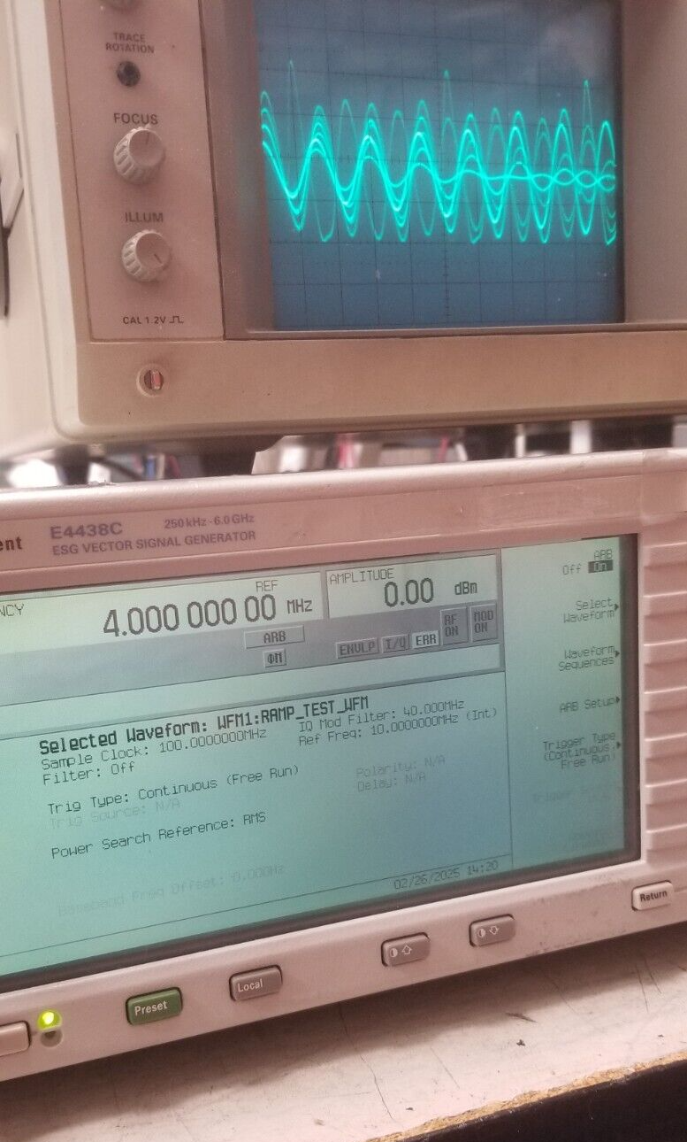 E4438C RF Signal Generator