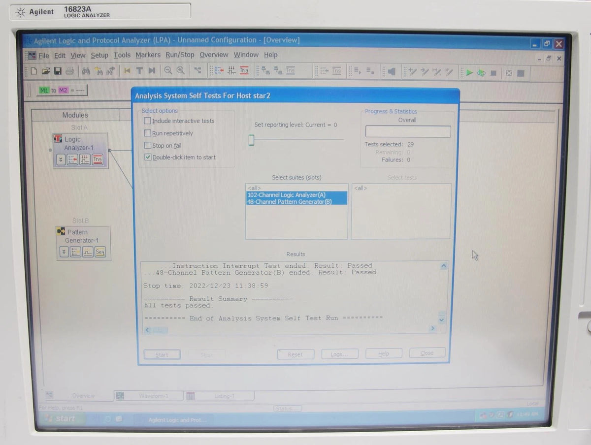 Agilent 16823A 102-Channel Portable Logic Analyzer