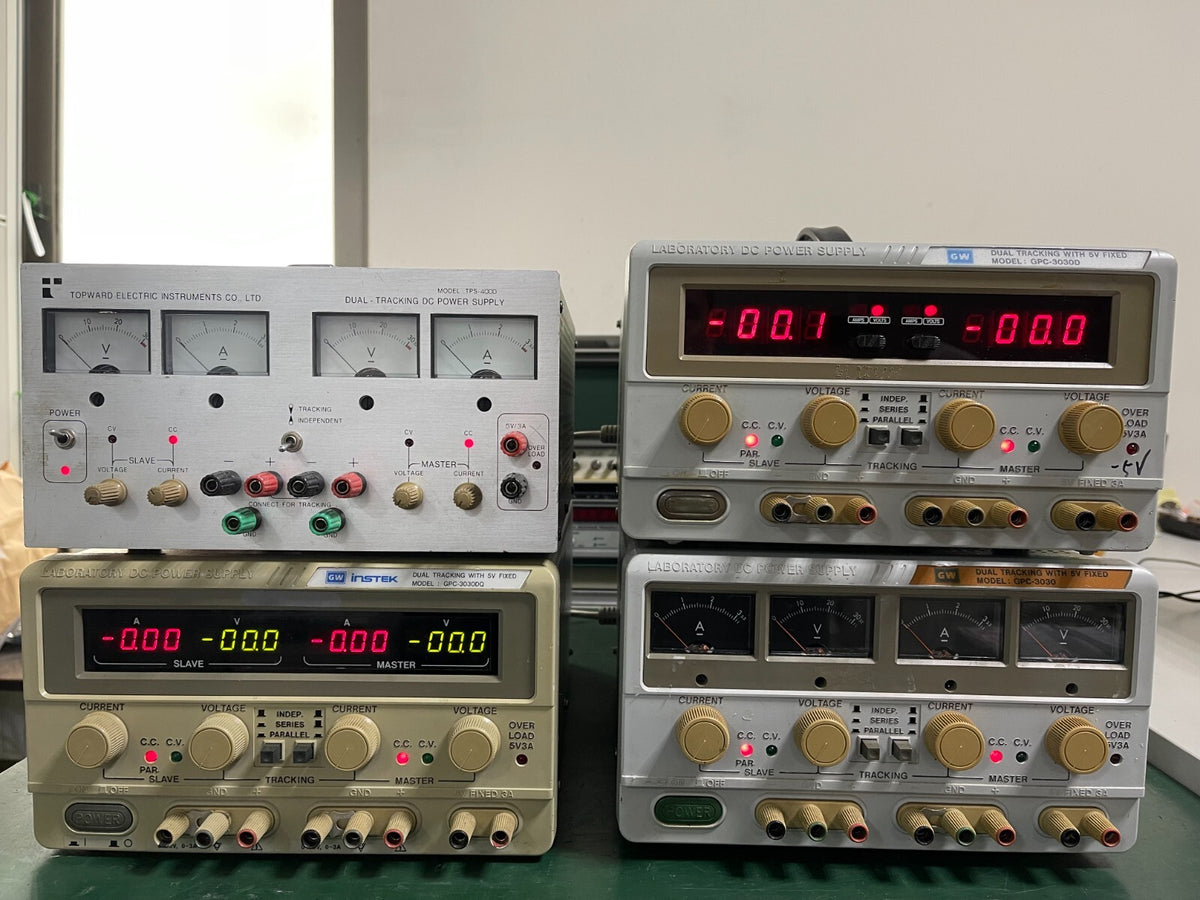 Gwinstek GPC-3030 , GPC3030D , Toward 6303D, TPS-4000 Dual tracking Power Supply - XG eqpt