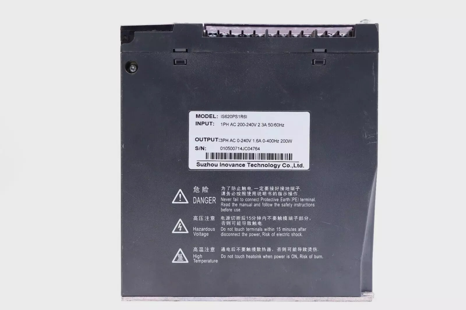Inovance IS620PS1R6I 1.6kW Servo Drive
