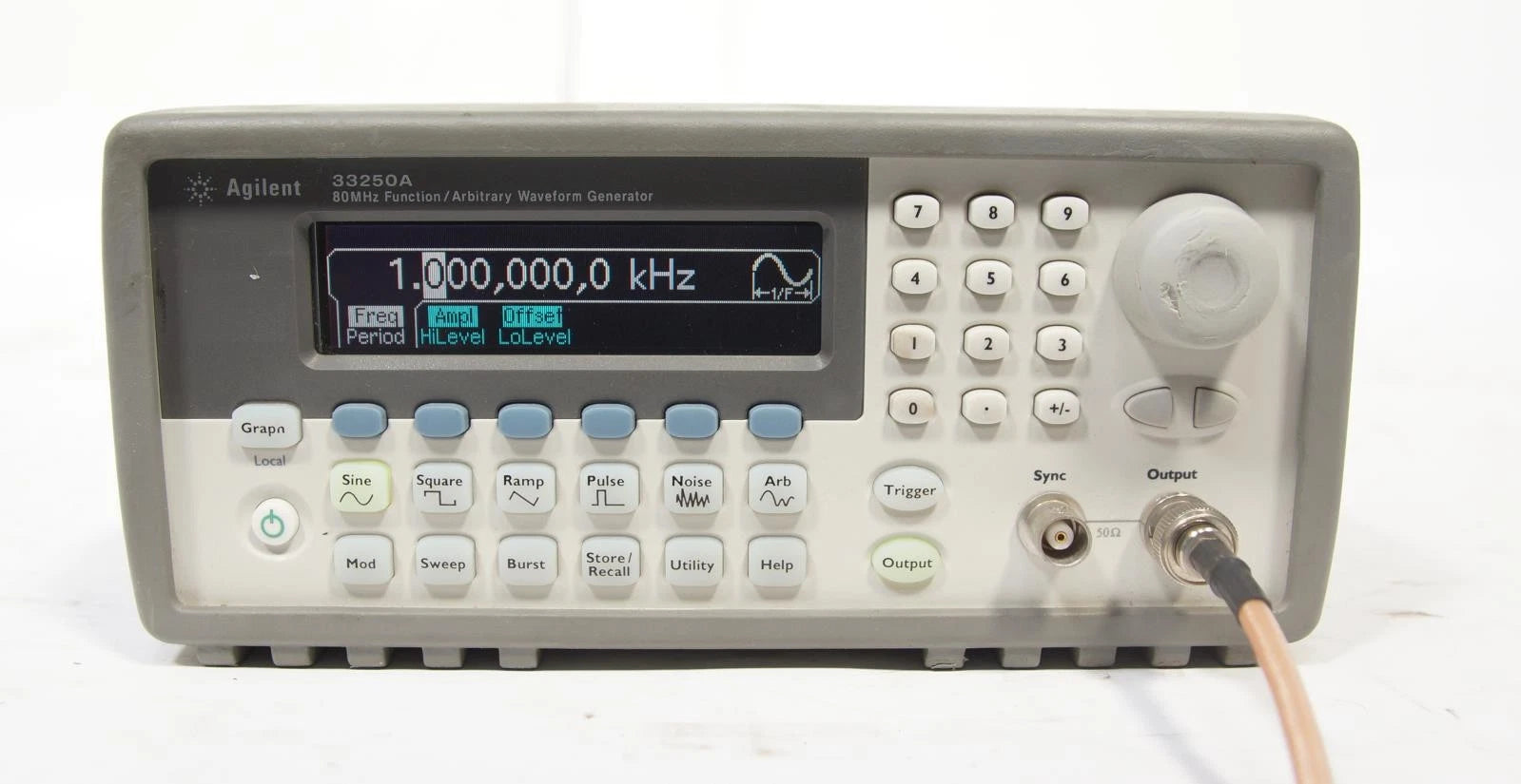 Agilent / Keysight 33250A 80 MHz Function / Arbitrary Waveform Generator