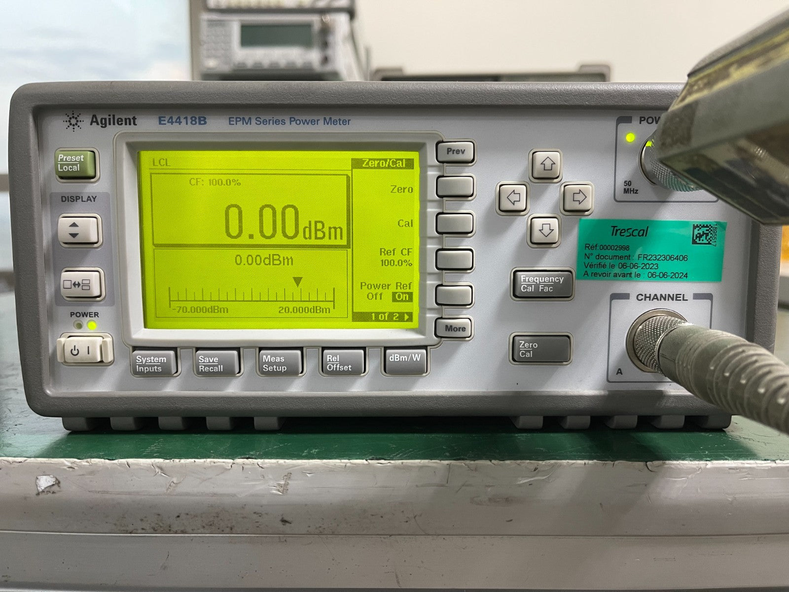 Agilent E4418B EPM Series Single-Channel Power Meter _ MY45106949 - XG eqpt