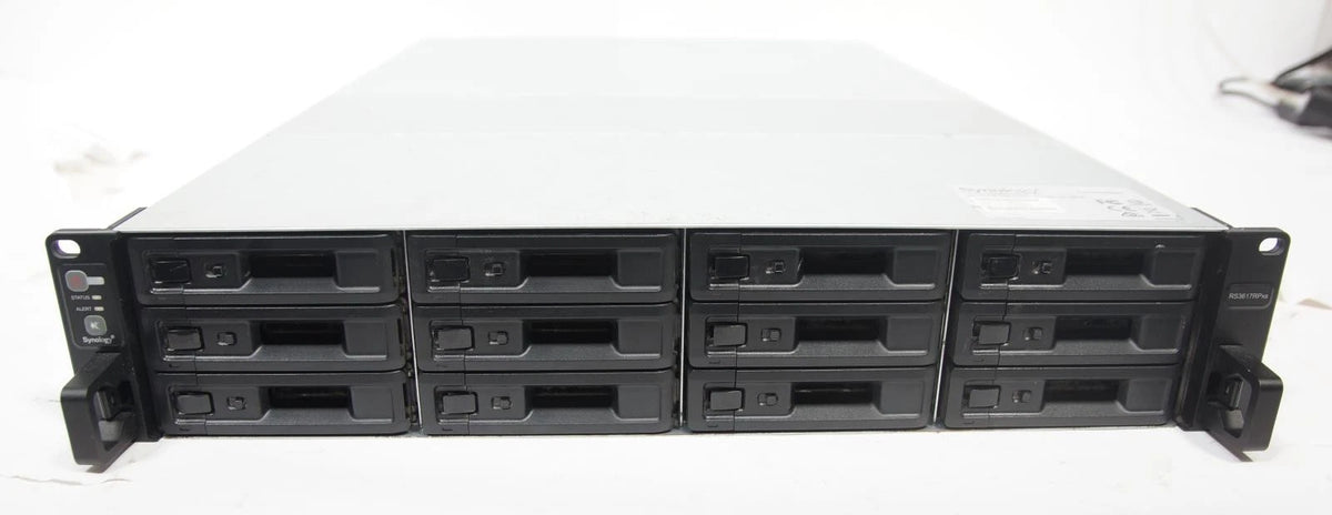 Synology RackStation RS3617RPxs 12-Bay NAS Enclosure 4x 1.92TB SSD/ 6x 12TB HDDs