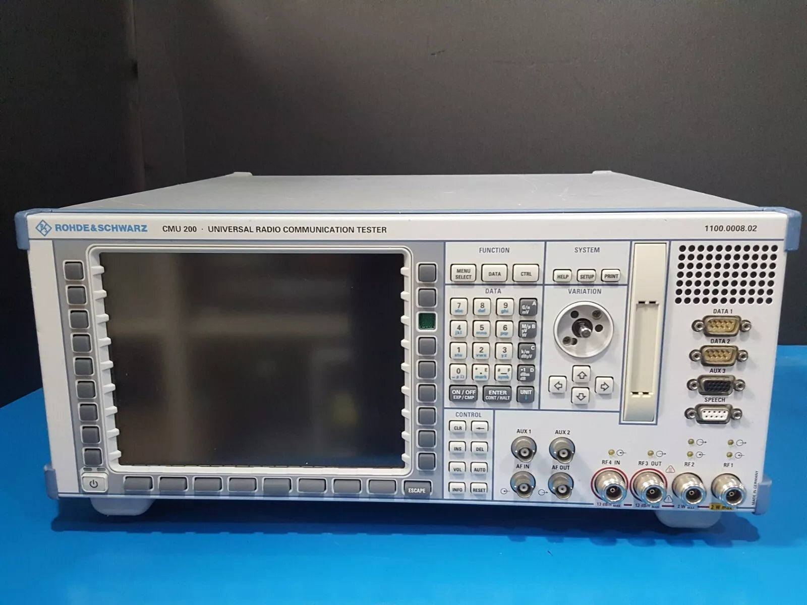 R&S CMU200: Universal Radio Communications Tester, As-is (108344)