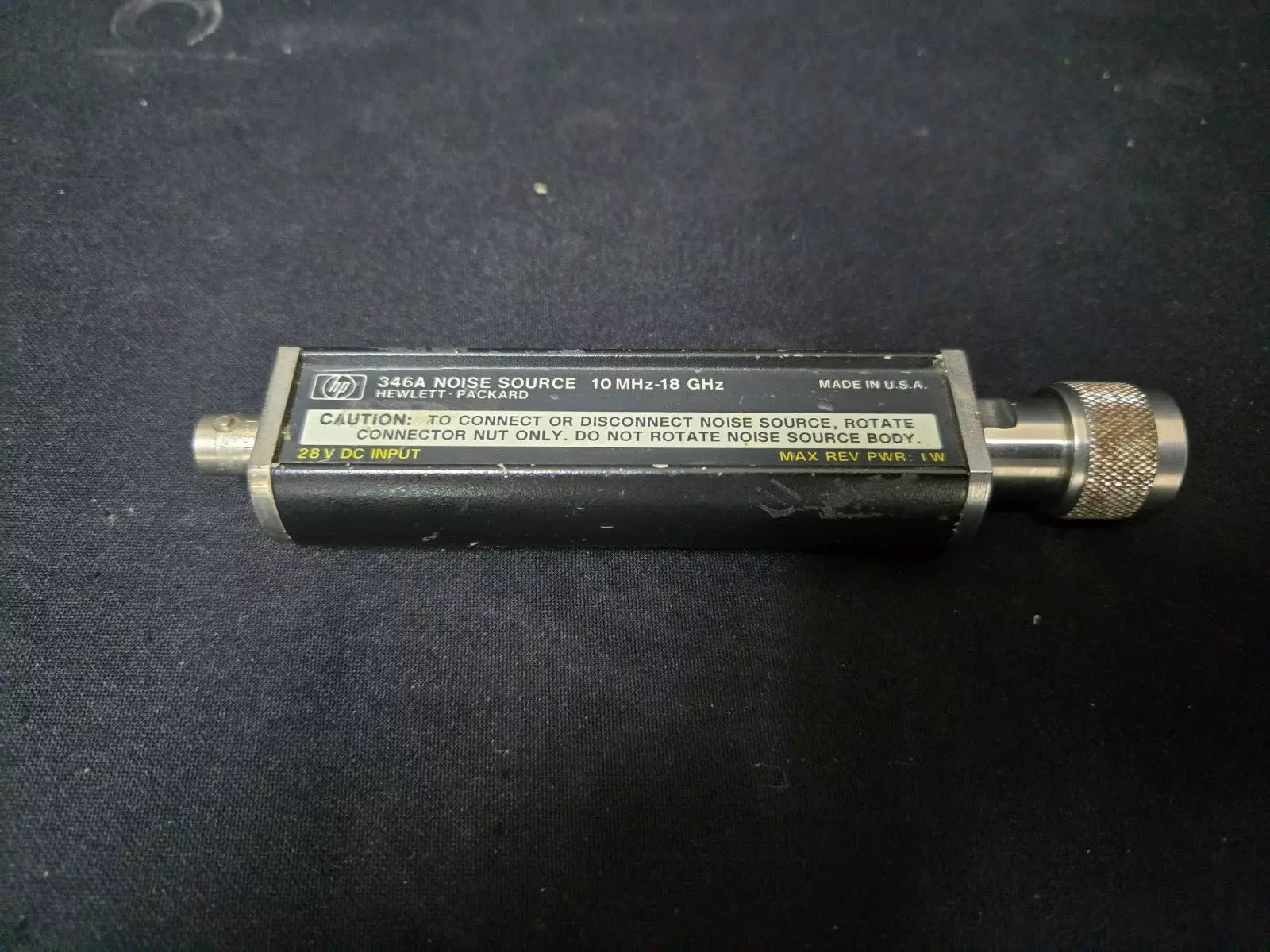 HP 346A Noise Source 10 MHz – 18 GHz AS-IS Selling (4164)