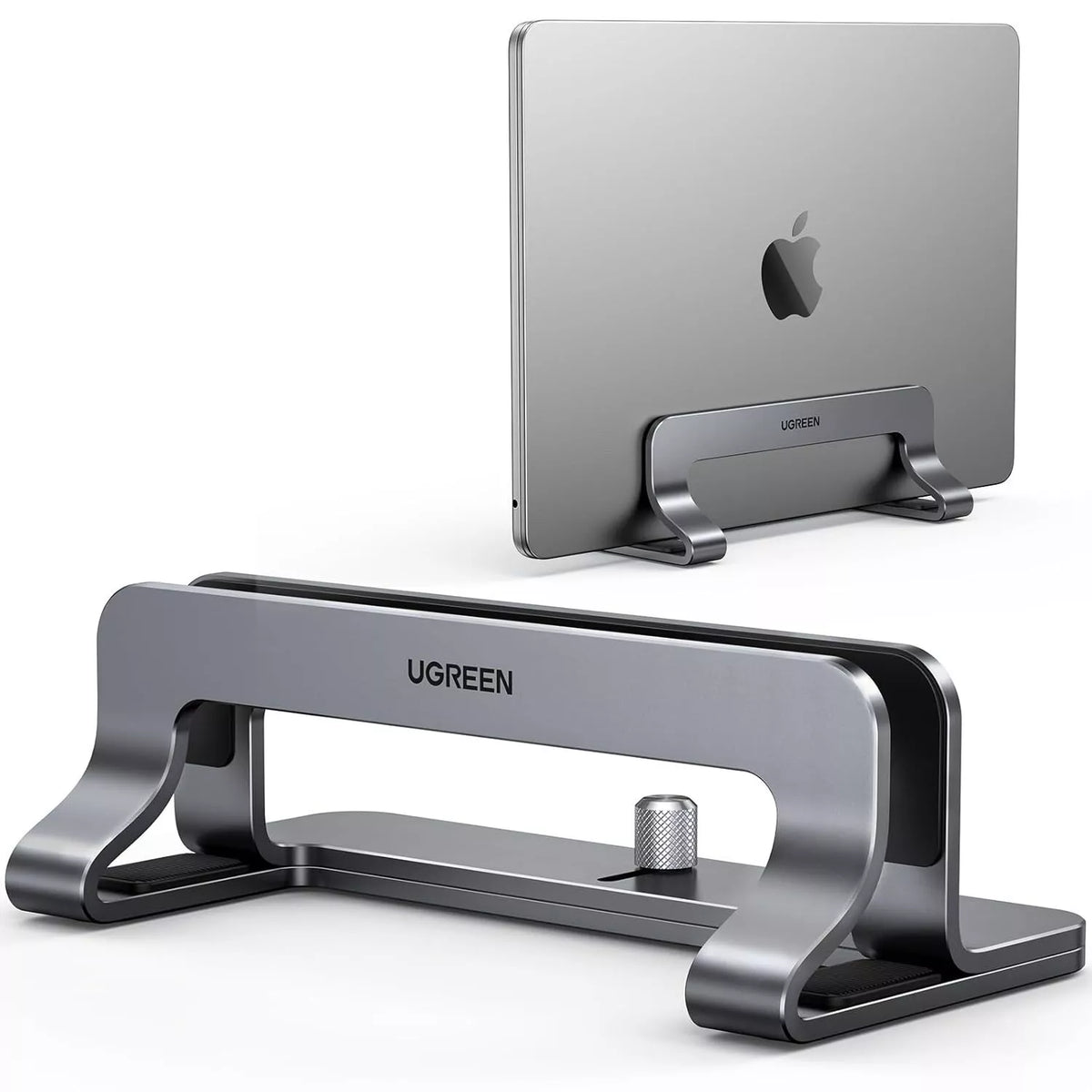 UGREEN Adjustable Vertical Laptop Stand - Aluminum Dock for MacBook Up to 15.6