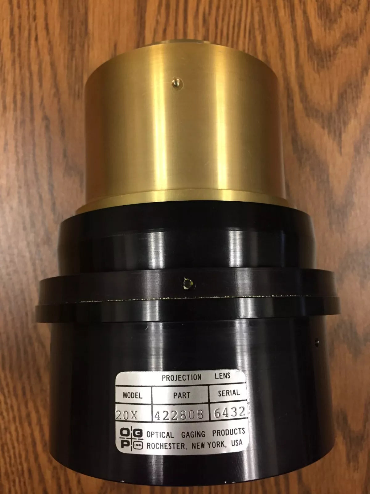 OGP Model 20X P/N 422808 Lens