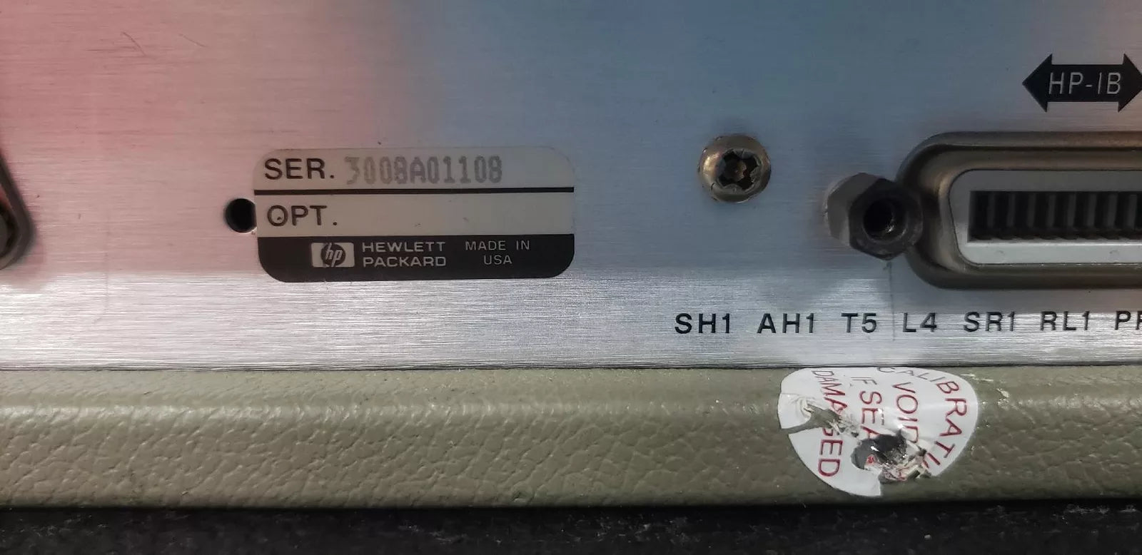 HP - Agilent - Keysight 3585B 3008A01108 Spectrum Analyzer, 20Hz to 40MHz - XG eqpt