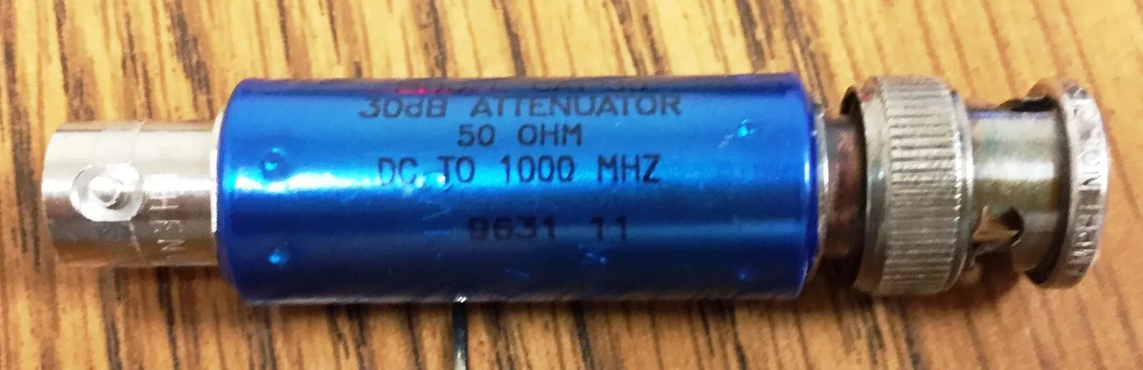 Mini Circuits CAT-30 30dB Attenuator, 50 ohm, DC to 1000 MHz