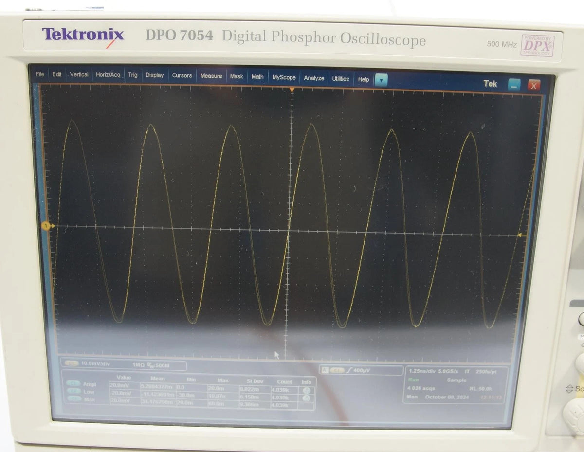 Tektronix TDS7054 4CH 500MHz 5GSa/s DPO Digital Phosphor Oscilloscope
