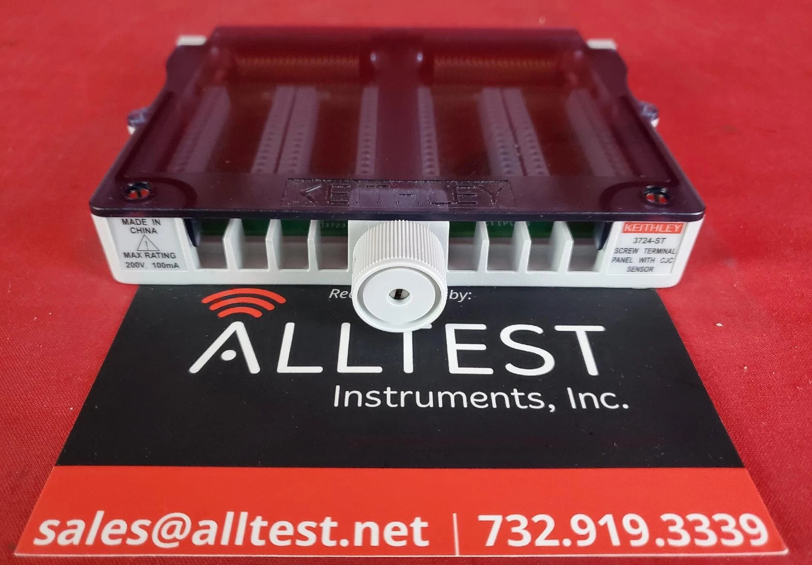 Keithley 3724-ST Screw Terminal Block for Easy Wiring Connections