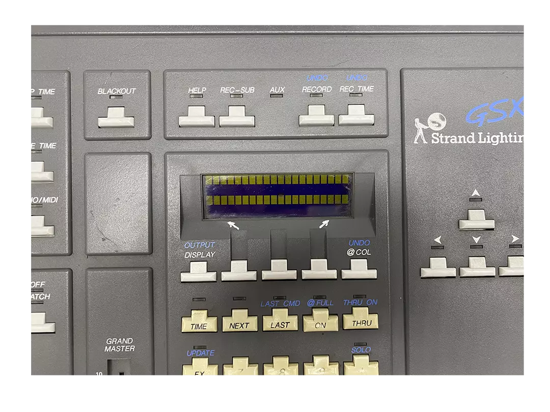 Strand Lighting GSX 125 Channel Console Spare Parts
