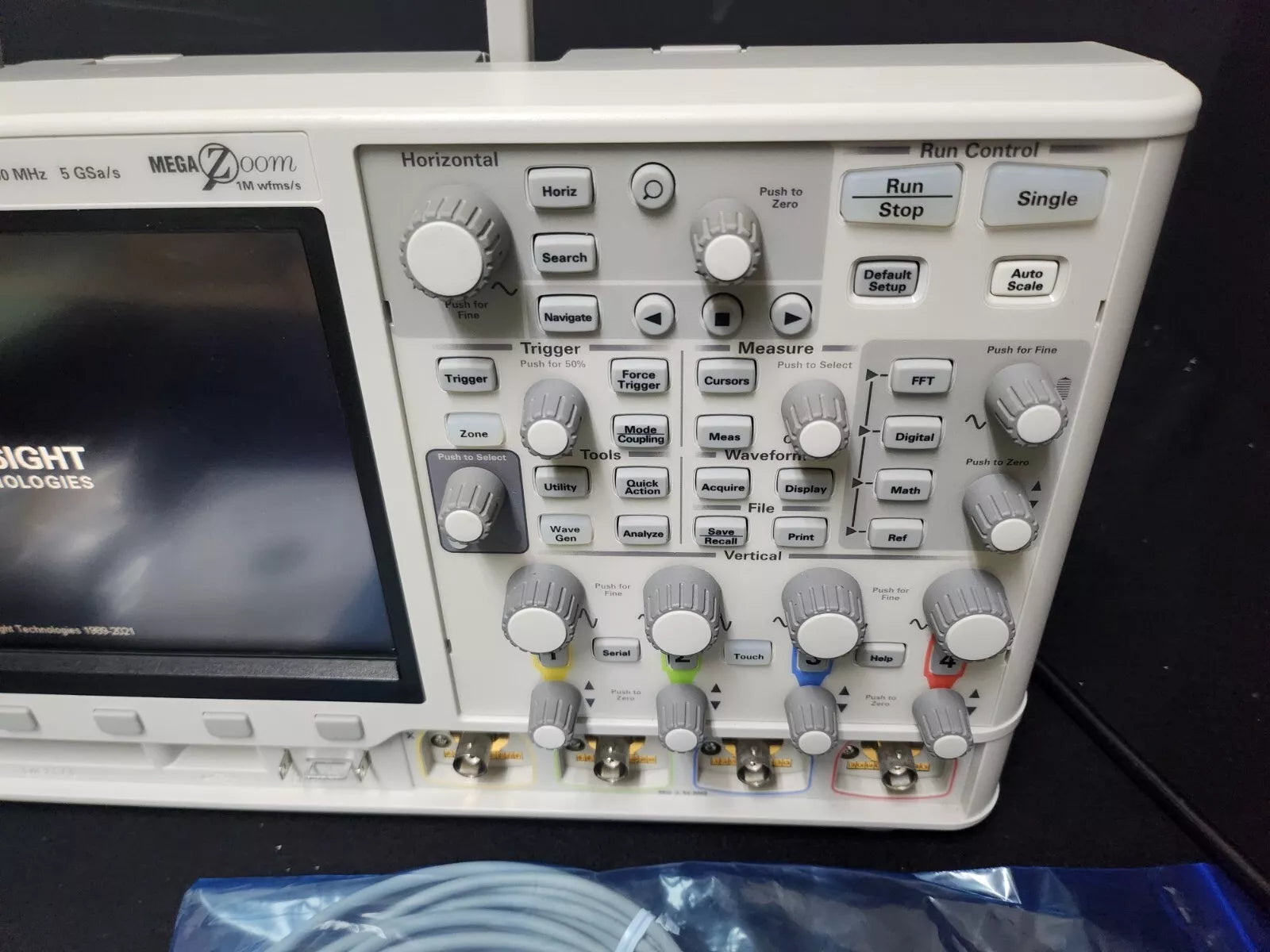 Keysight DSOX3034T Oscilloscope 350 MHz 4CH with Probe N2843A 4ea (1282)