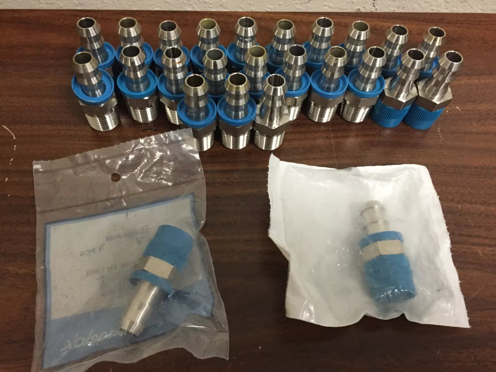 Swagelok SS-PB8-PM8 Push on Hose Connectors 1/2 MNPT 1/2 Hose