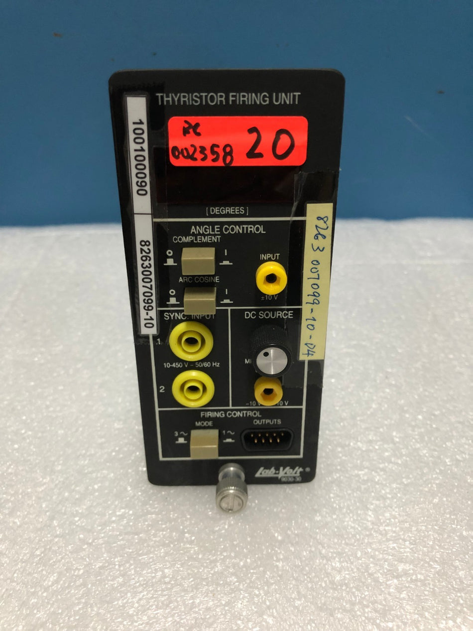 Lab-Volt 9030-30 Thyristor Firing Unit