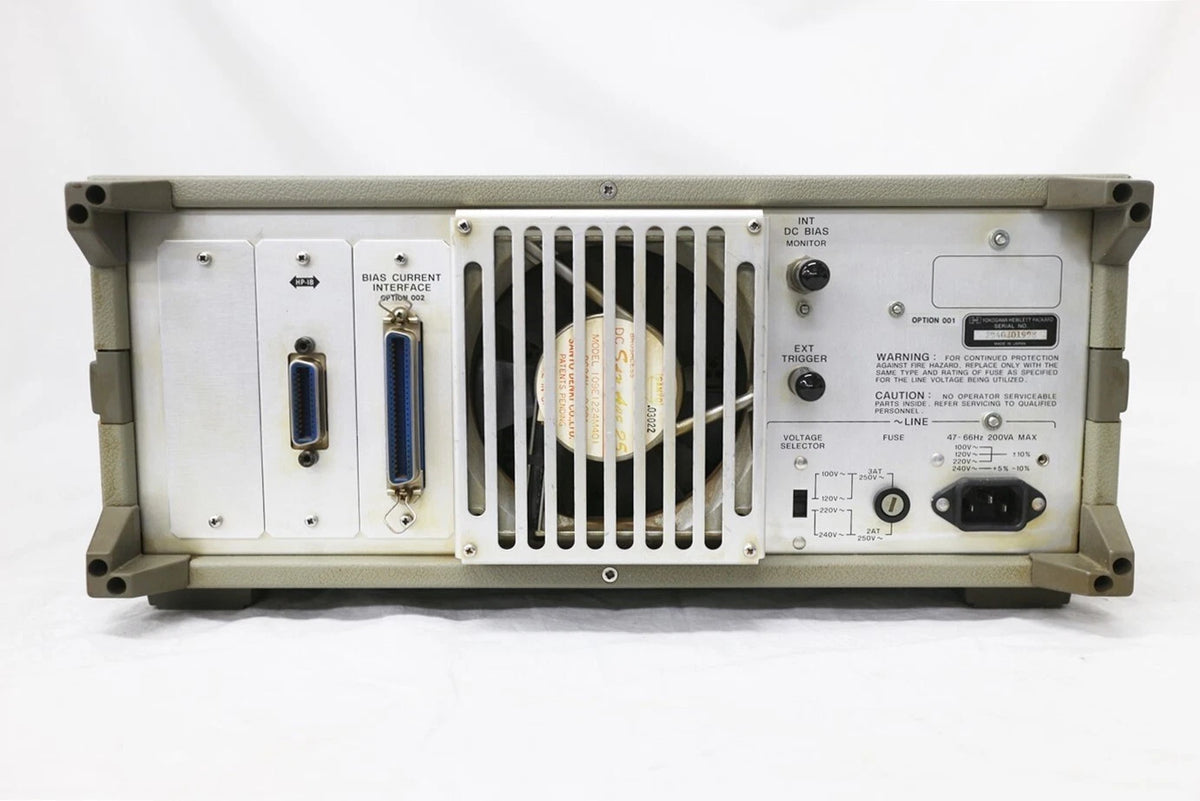 HP 4284A /001/002 20Hz-1MHz LCR Meter