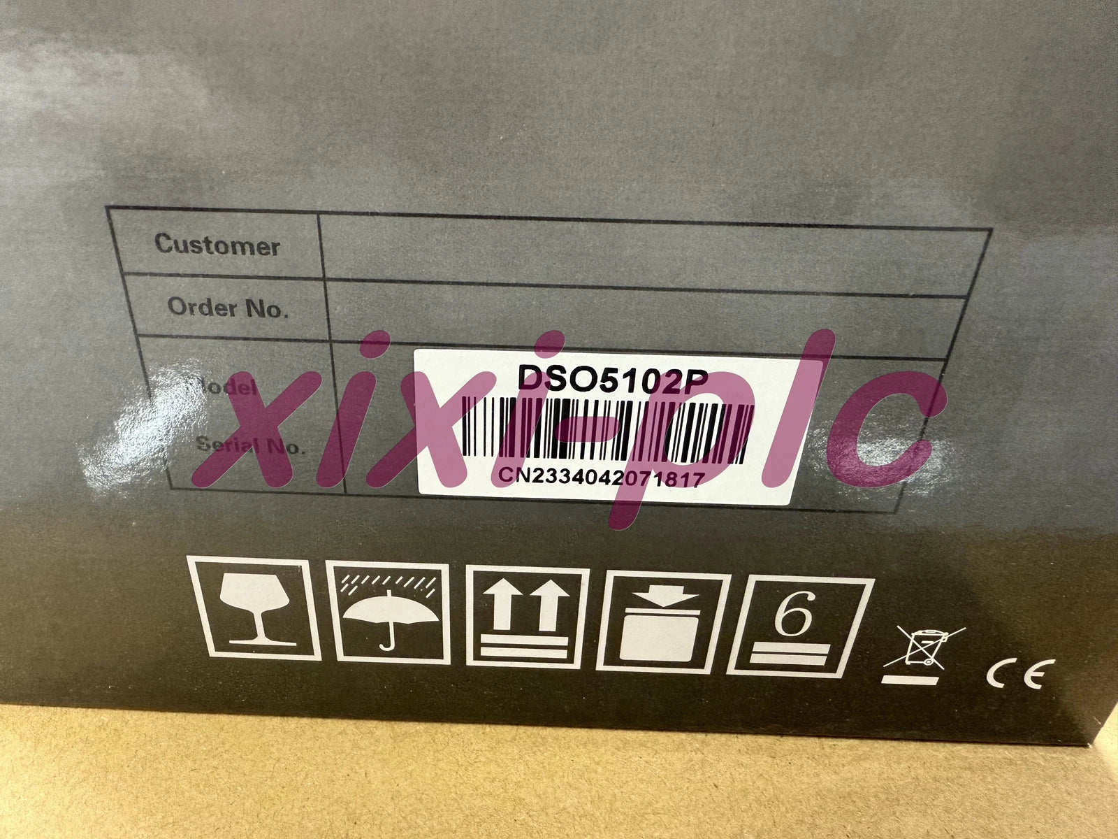 Hantek DSO5102P USB 1Gsa/s 100MHz 7'' TFT Digital Oscilloscope 40K 2CH 2Chanel