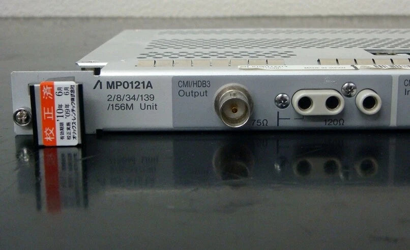 ANRITSU MP0121A 2/8/34/139/156M Unit